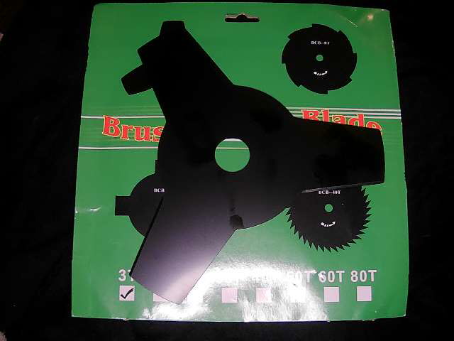3T3-tooth blade, hardened steel.