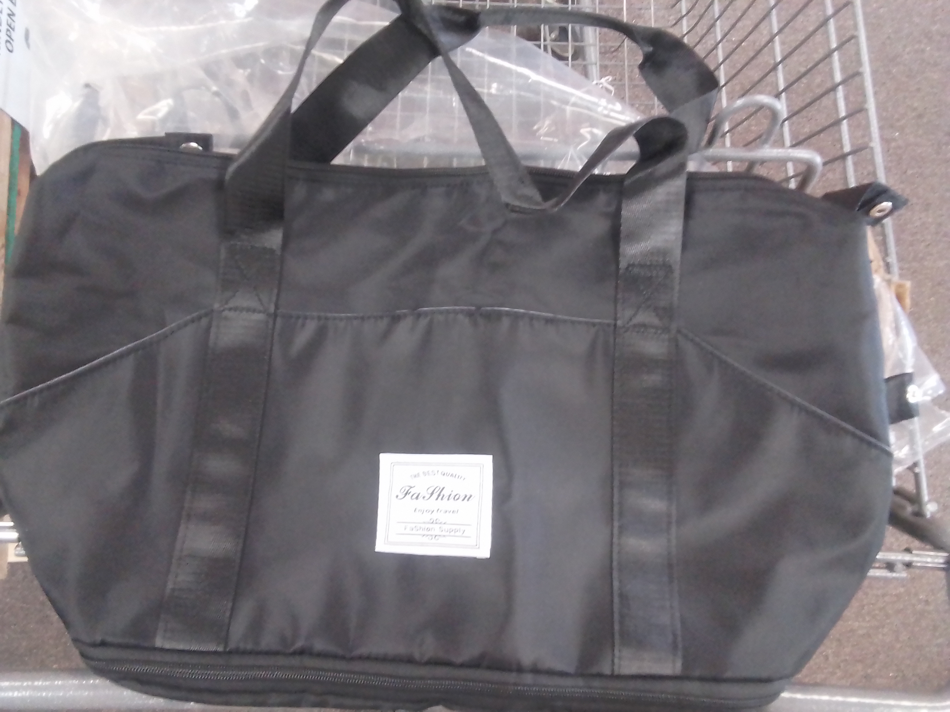 Expandable Travel Duffle Bag, Weekender Bag Carry on Overnight Bag with Wet Pocket Foldable Personal Item Bag Sports Tote Gym Bag
