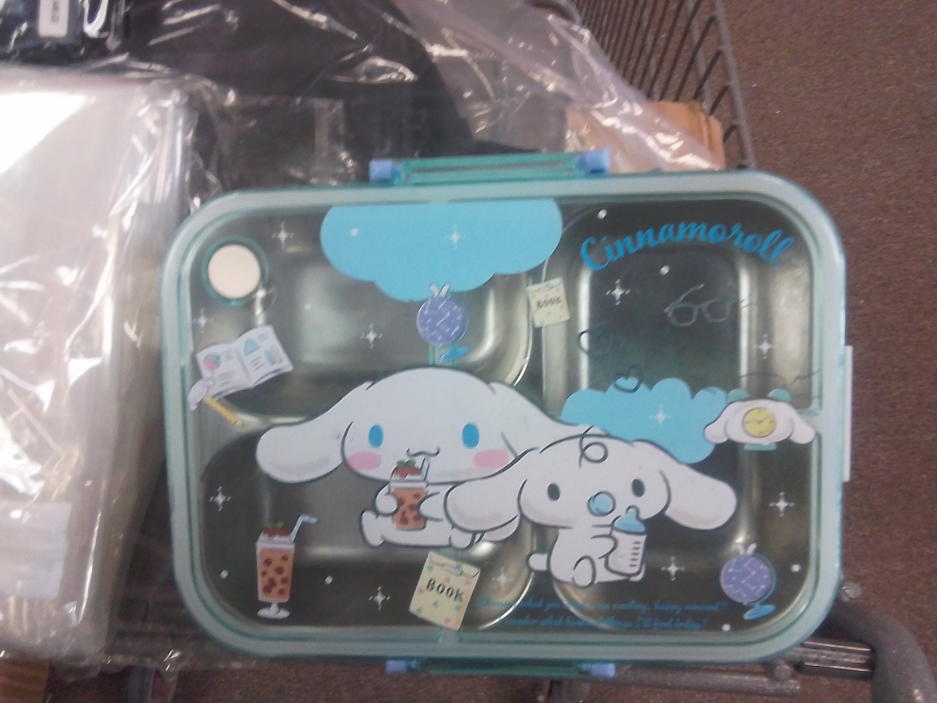 Cinnamoroll Bento Box w/ Staley Steel Inside Spoon 💕✨🌟💕🌟✨