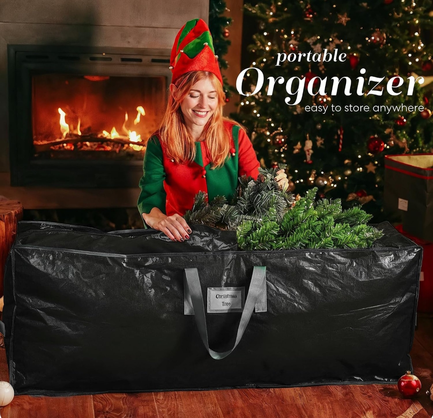 Large Christmas Tree Storage Bags Heavy Duty Tree Bags Holiday Storage Bags Prot