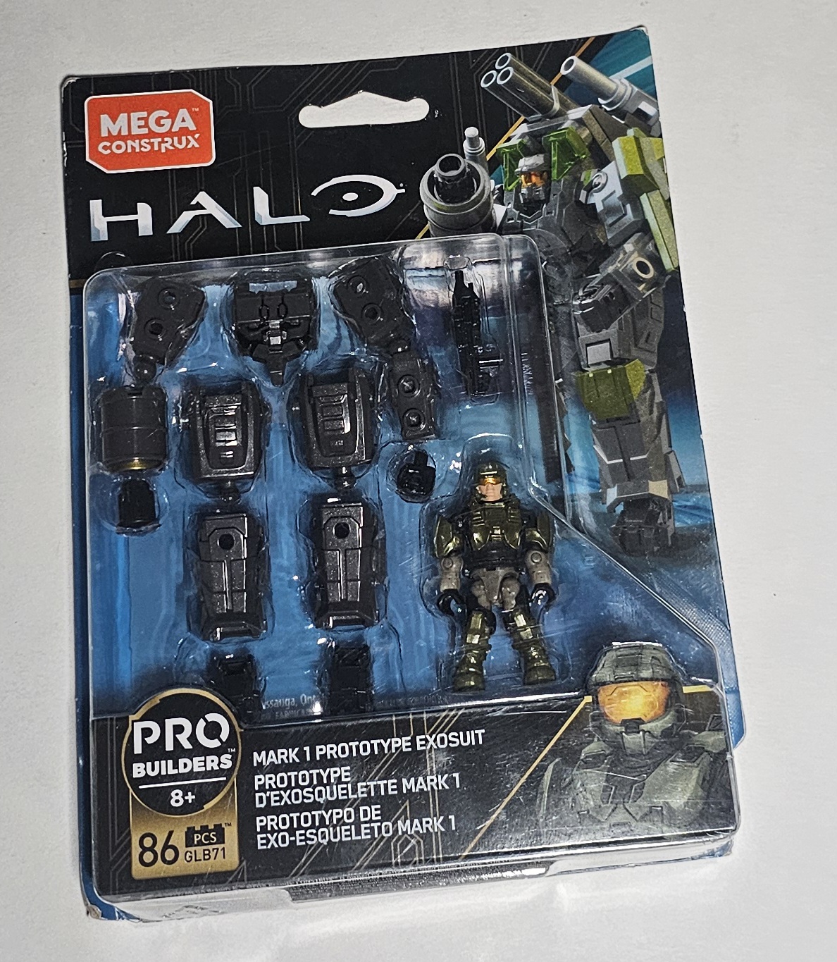 Mega Construx HALO PRO BUILDERS Mark 1 Prototype Exosuit Set New H38