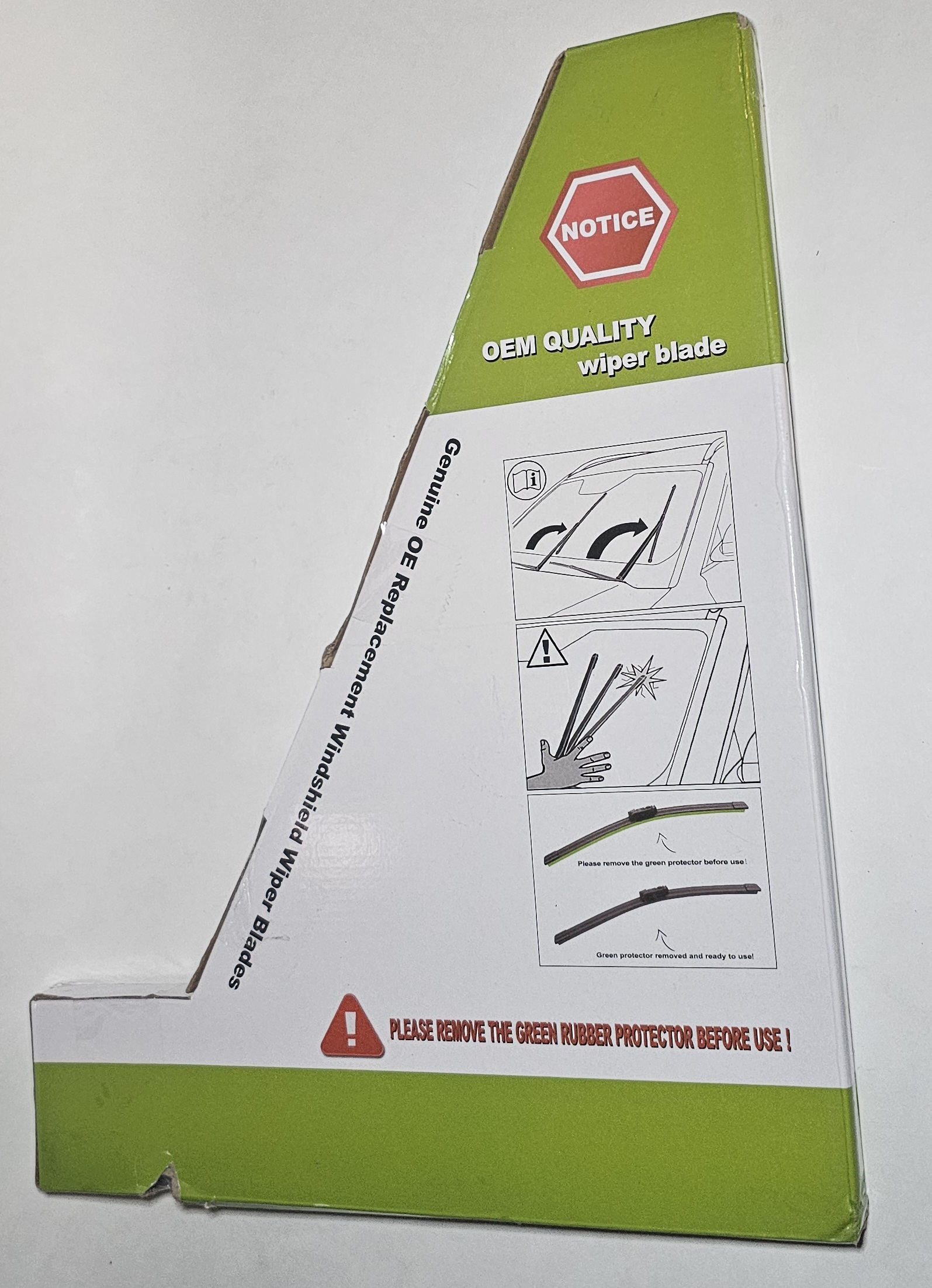 HRSNO 26” + 19” + 13” Silicone Windshield Wiper Blades 3-Pack All Season