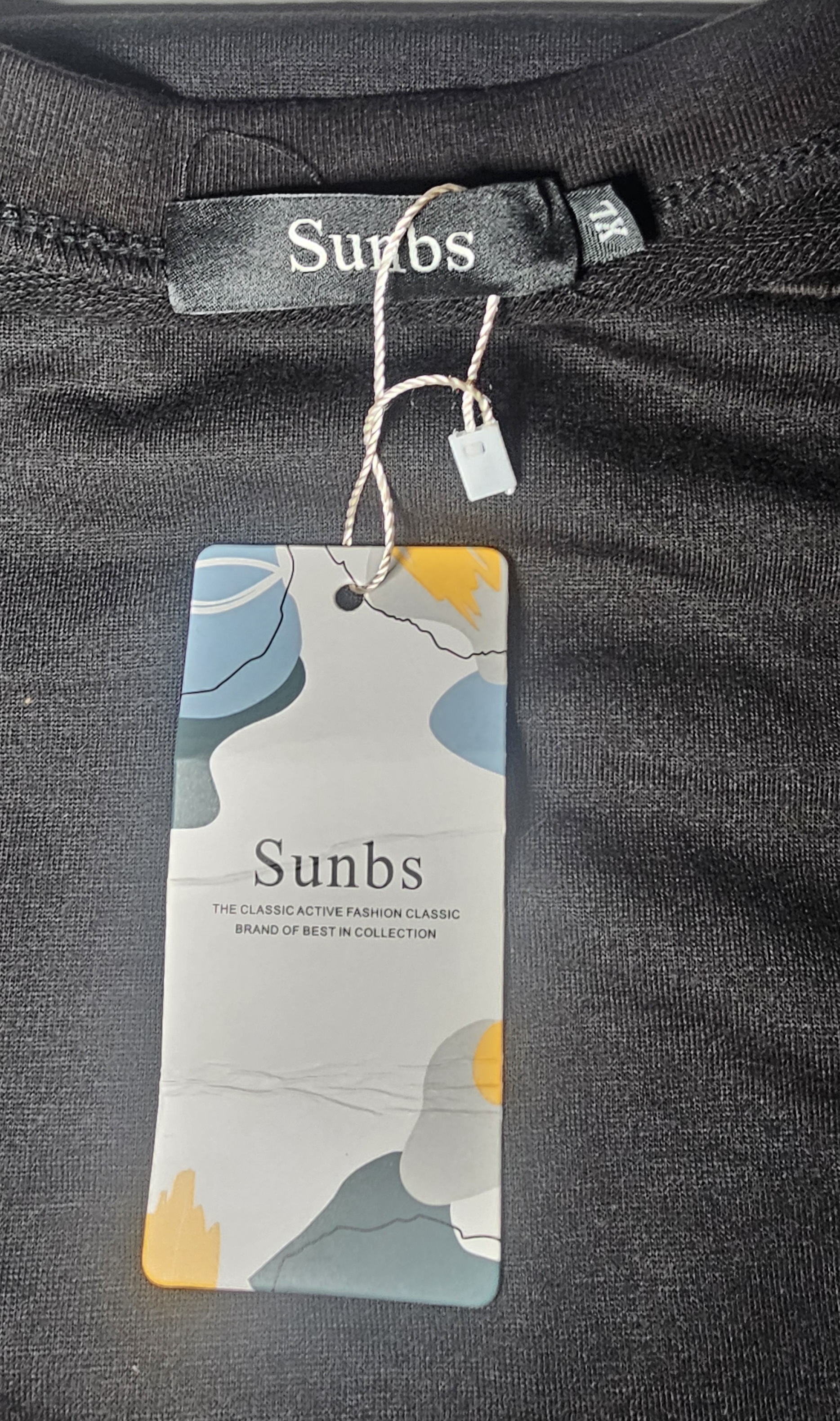 Sunbs Black Women’s Long Sleeve Shirt XL New