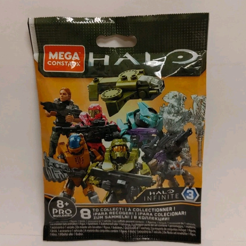 Mega Construx Halo Infinite Mystery Bag Collectible Figure Building Toy 8+