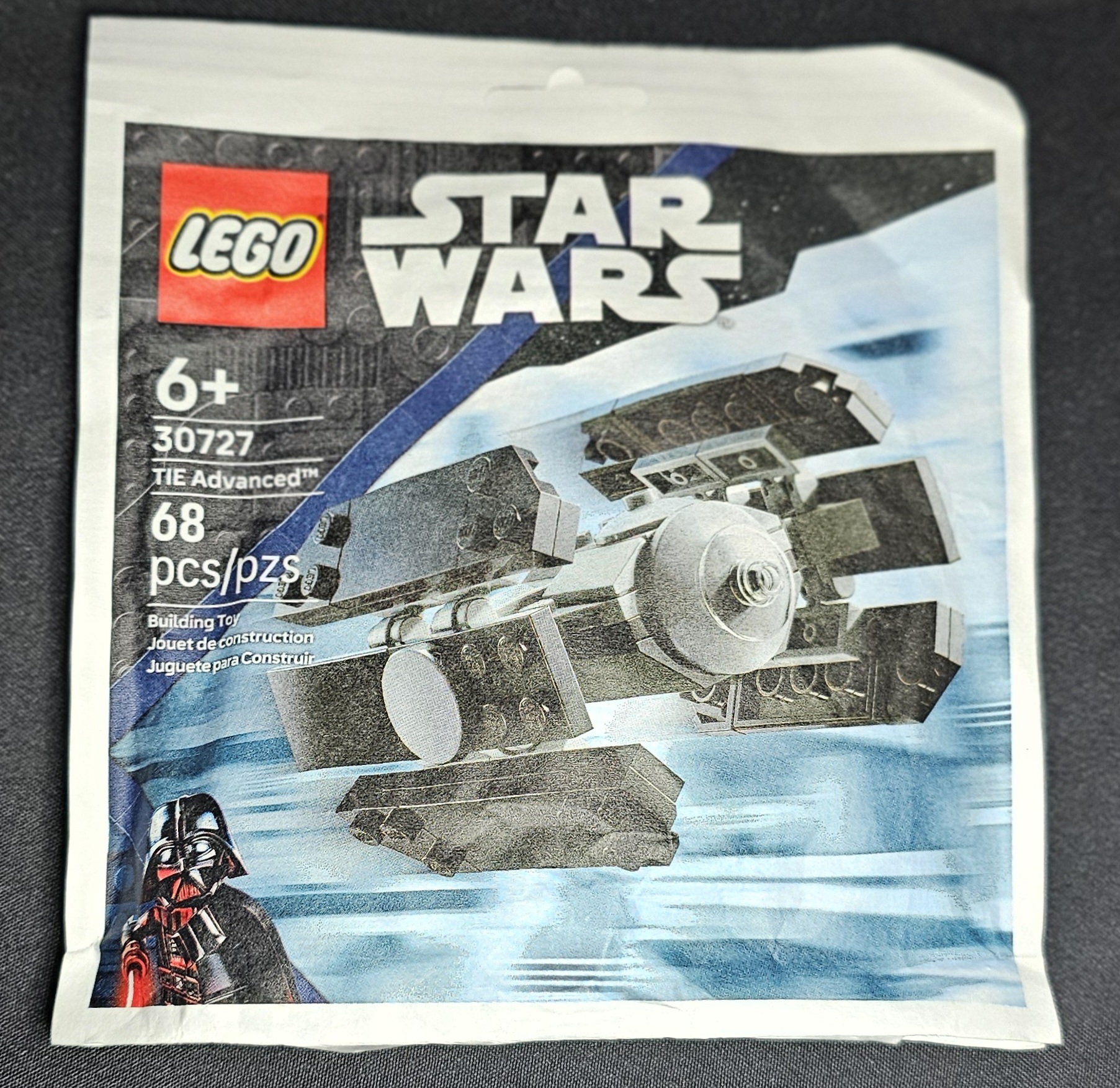 Lego Star Wars TIE Advanced 30727 Polybag 68 Pcs 6+ Limited Edition Sealed