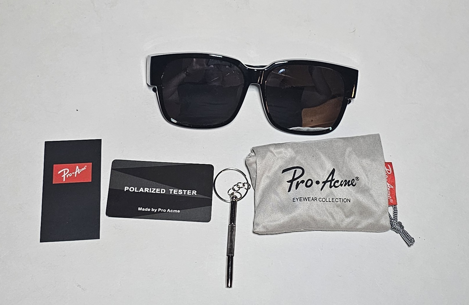 Polarized Sunglasses Fit Over Glasses For Women Men, Oversized Square Sunglasses