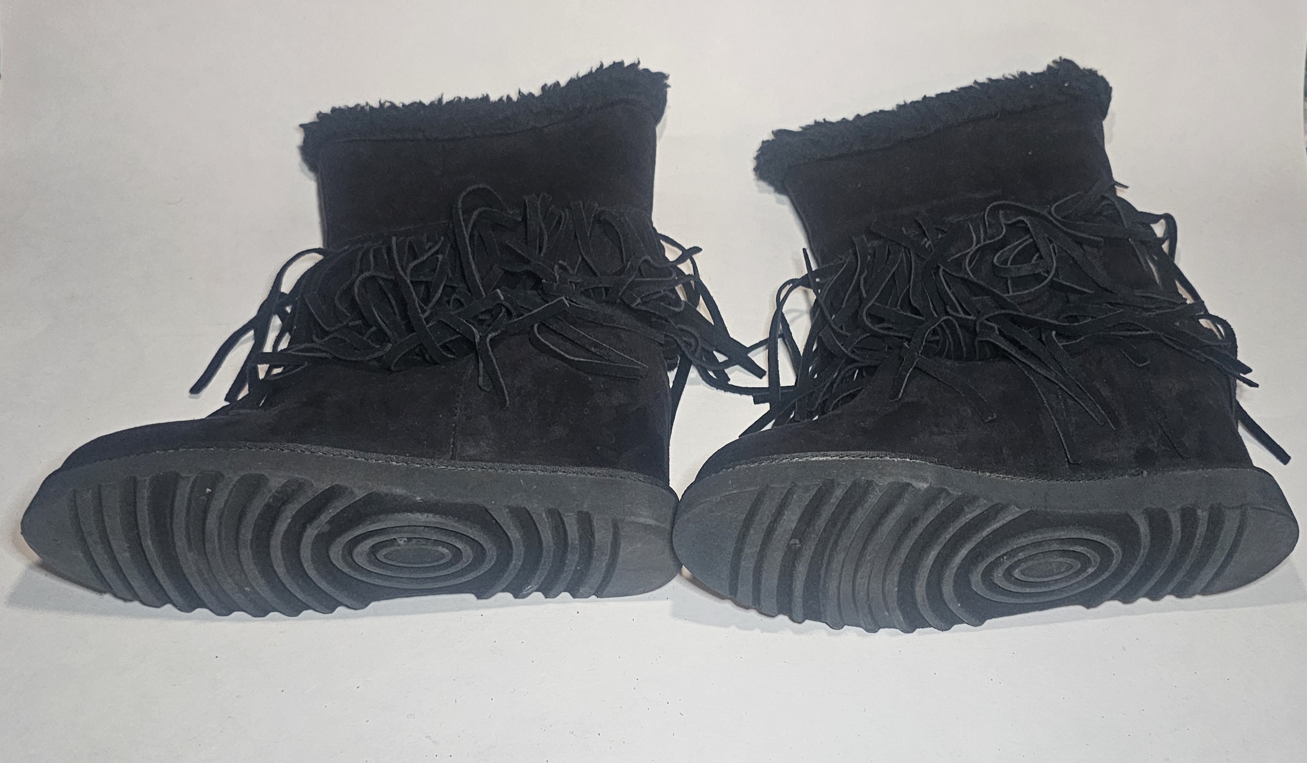 Size 8M Madden Girl Women's Sleet Boots In Black Suede