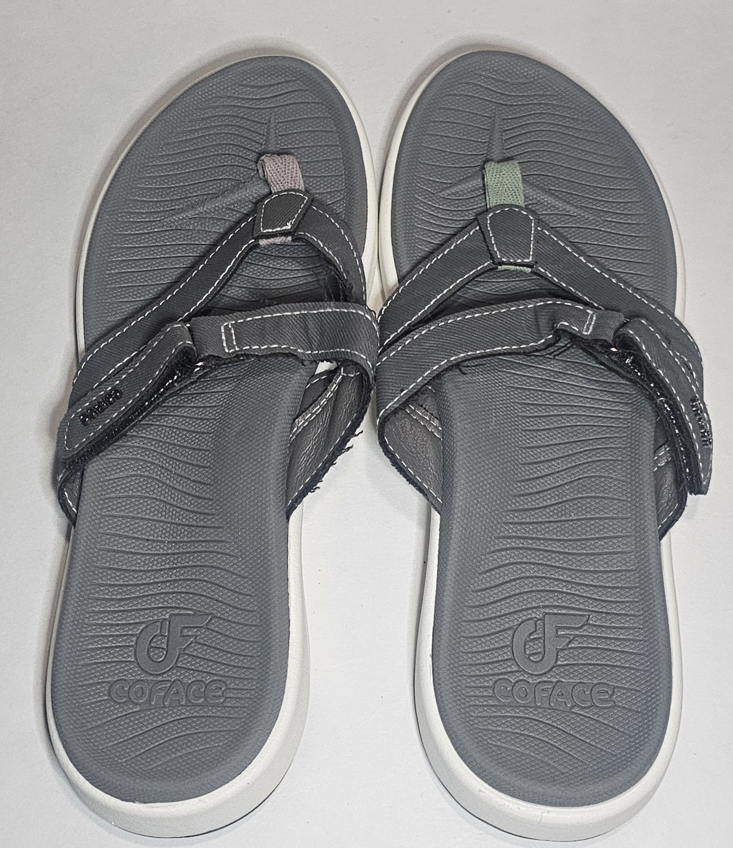 Size 8.5 CF Coface Women's Sandals - Grey