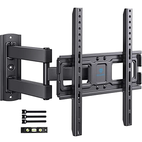 Full Motion TV Wall Mount PSMF17B Maximum 99 Lbs TV Weight, Alloy Steel