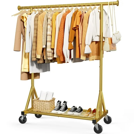 Sakugi Chrome Metal Garment/Clothing Rack (Model: SKHOYJ022).
