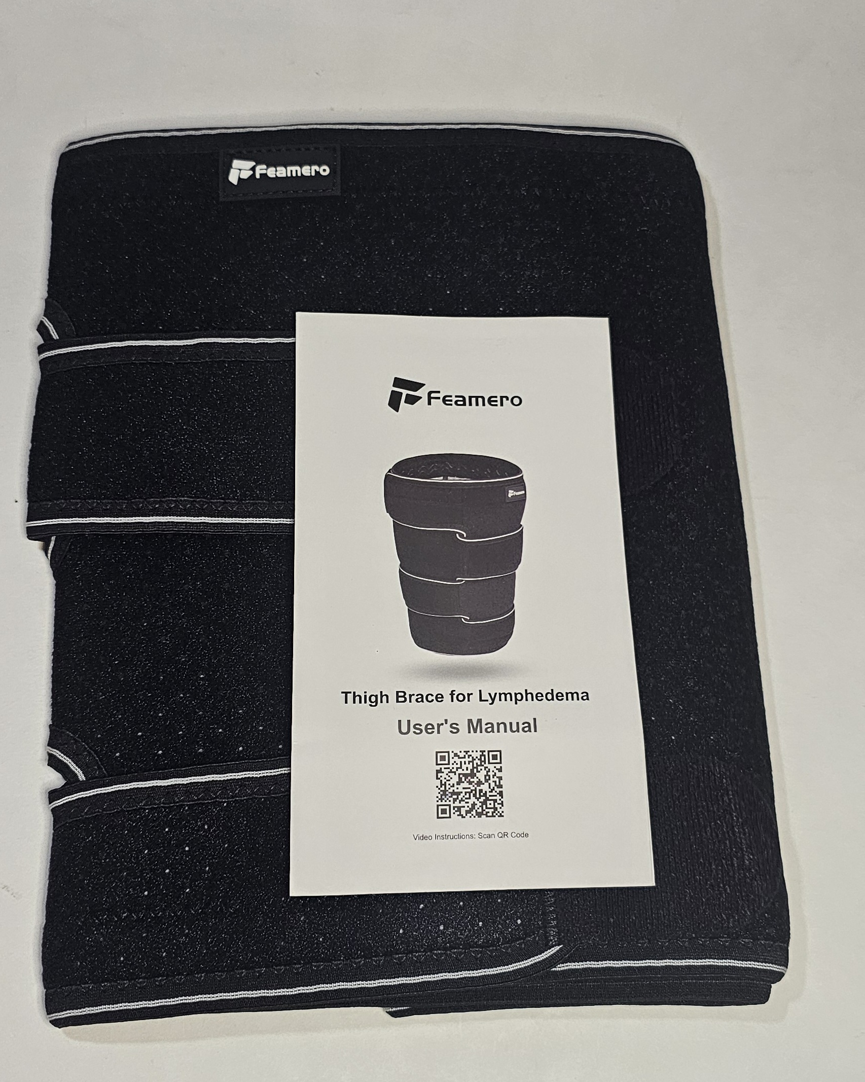 Feamero Plus Size Thigh Compression Wrap 2XL