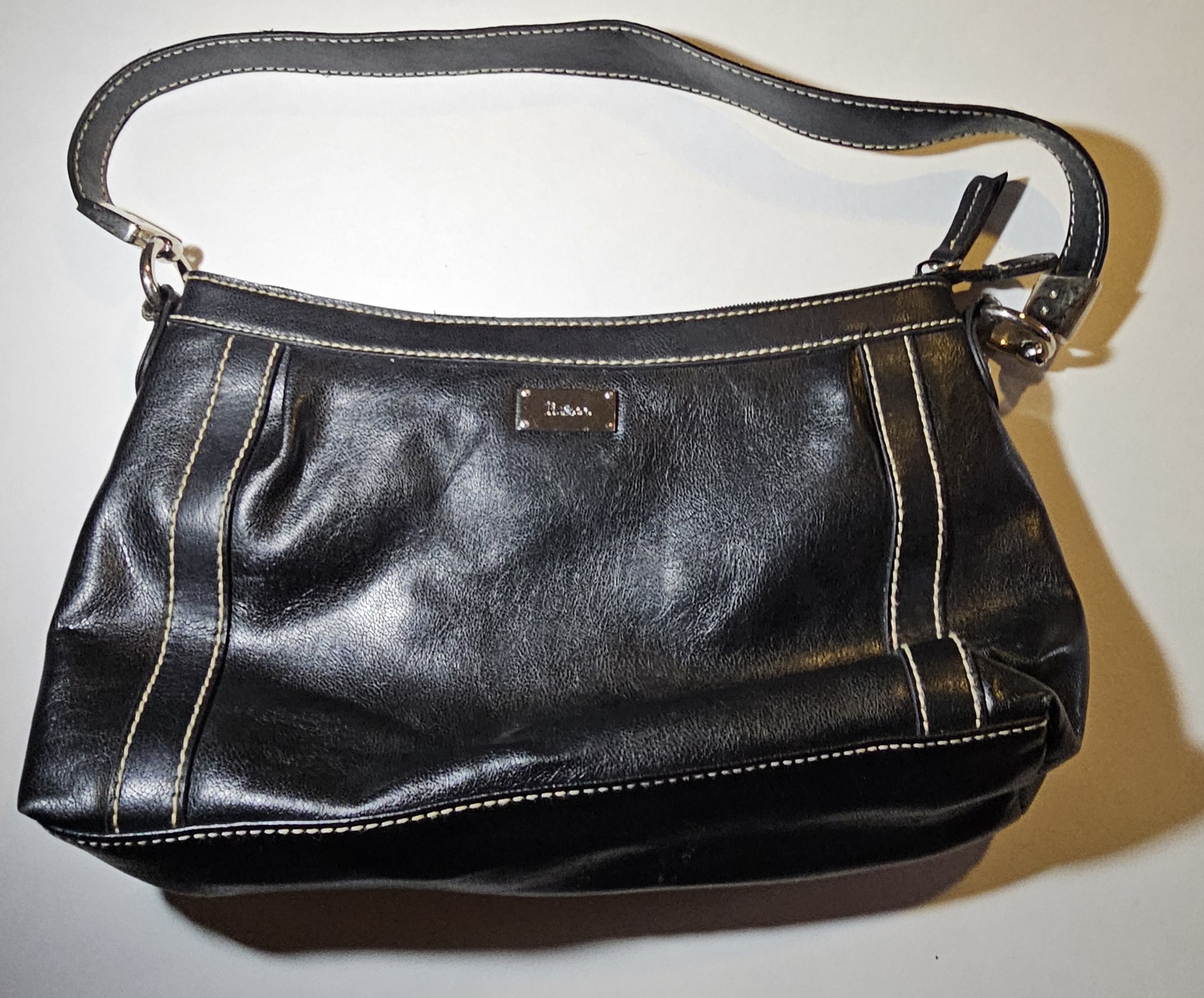 Handbag Liz & Co Women's Small Black 12 x 7
