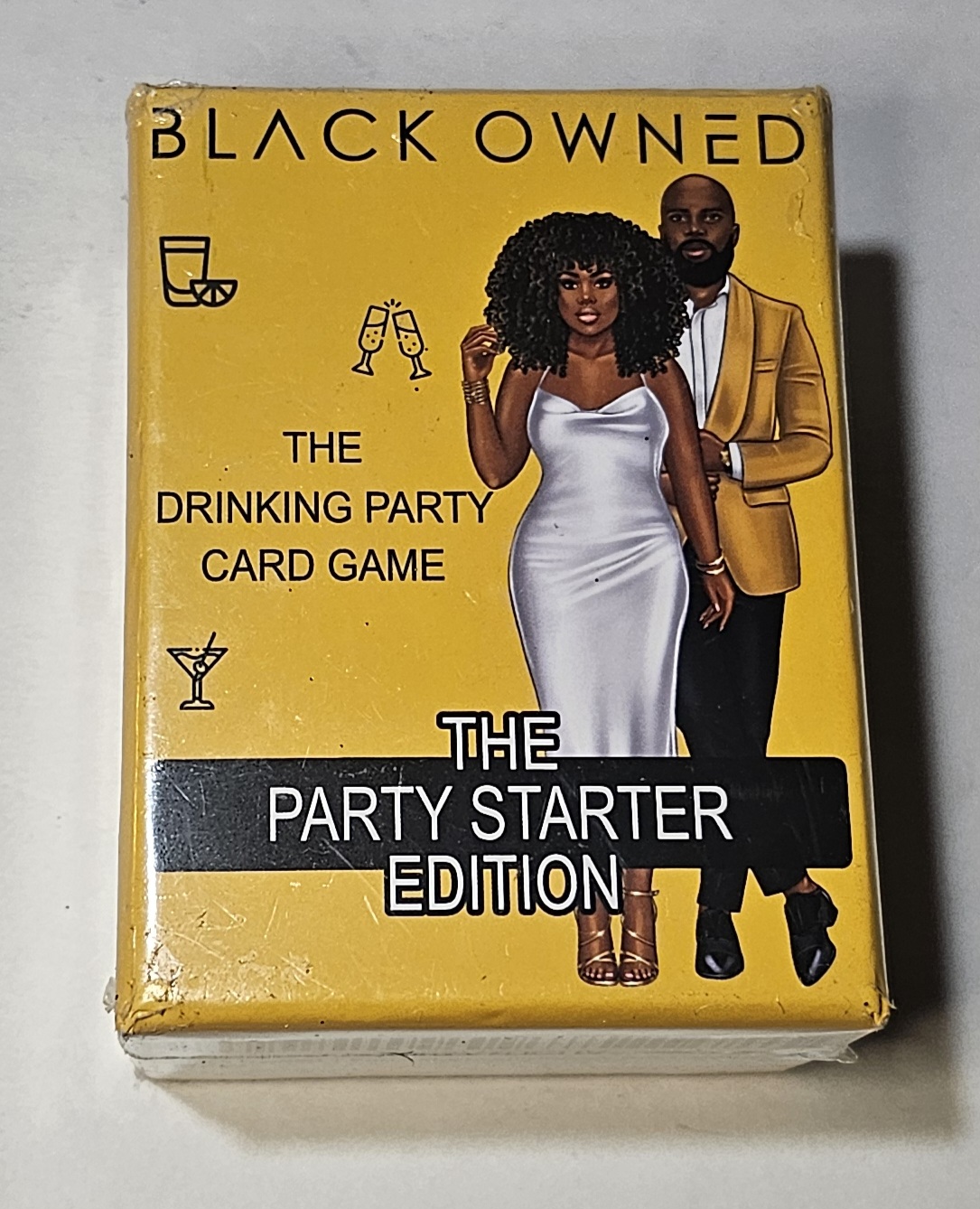 Black Owned The Drinking Party Card Game Party Starter Edition, Brand New Sealed