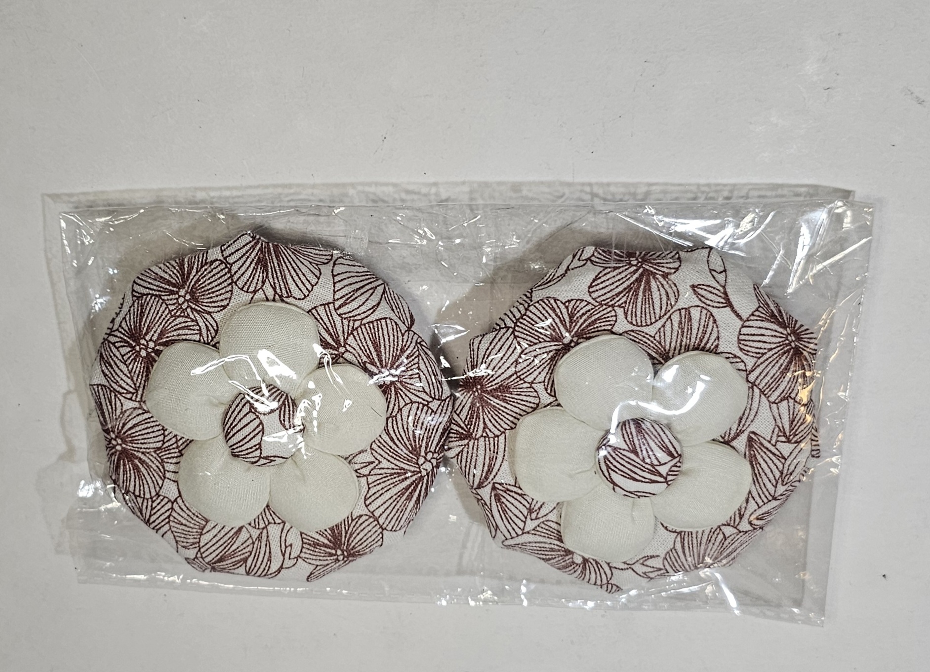 Door Knob Covers - 2 Pcs Soft Round Door Knob Protectors, Handcrafted With Co...