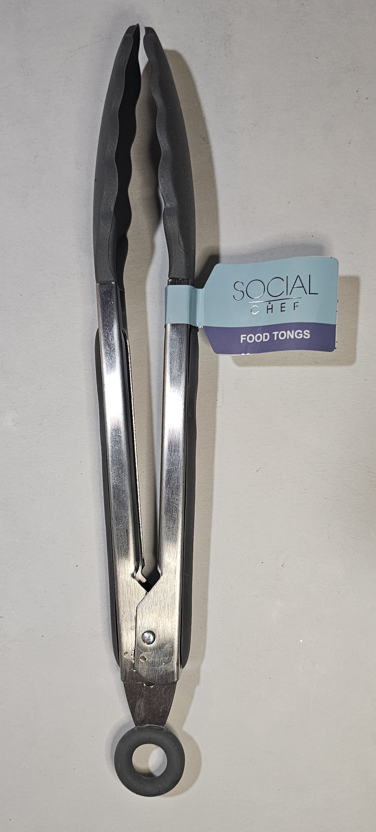 9" Silicon Locking Tongs