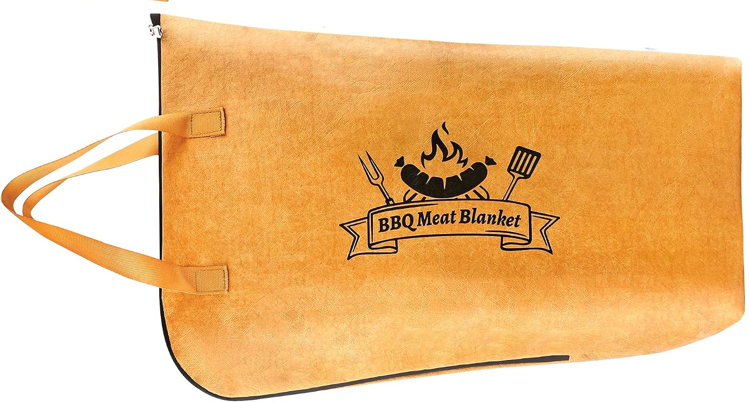 BBQ Blanket For Resting Meat - Insulated Bag Large Brown Nwot