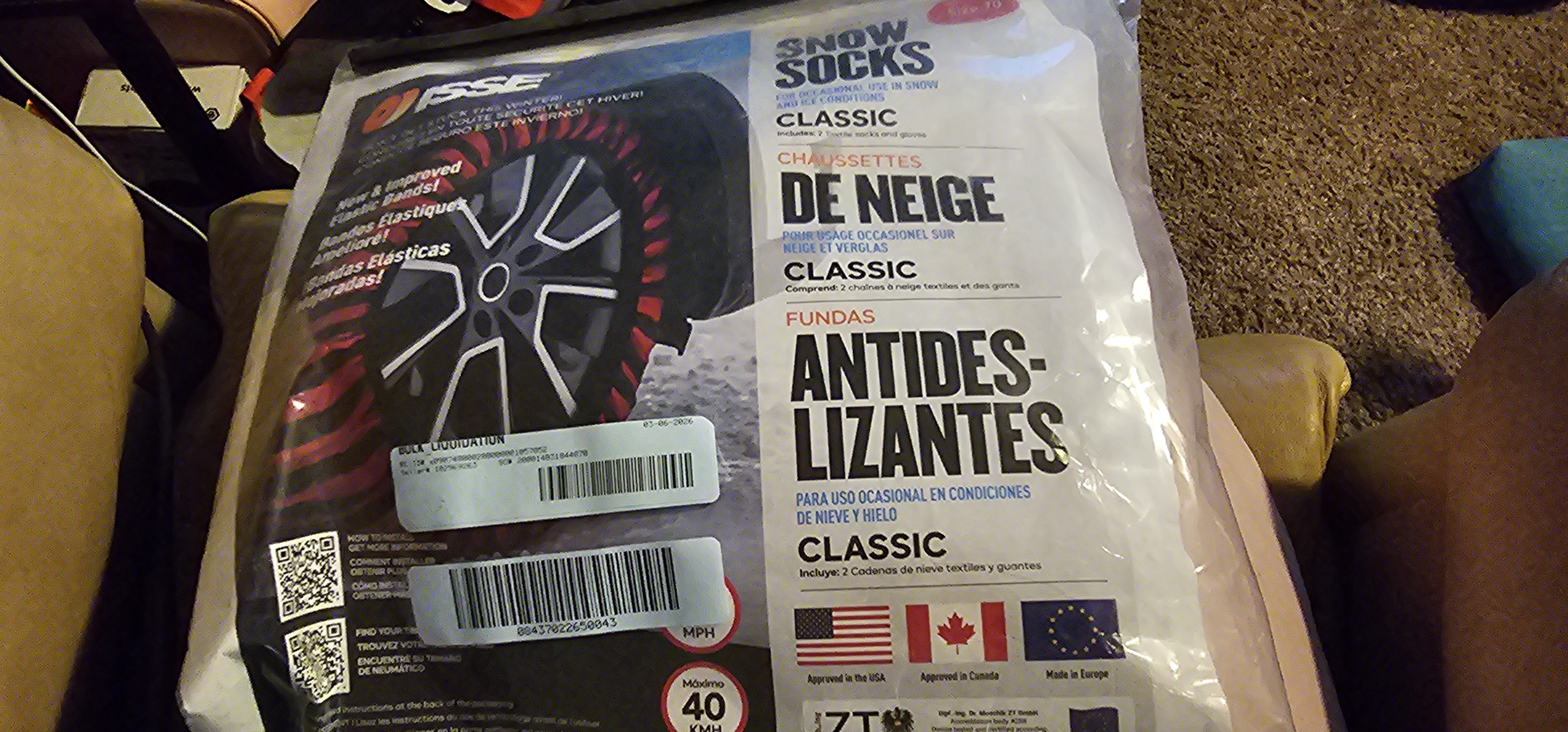 ISSE Classic Snow Socks 70