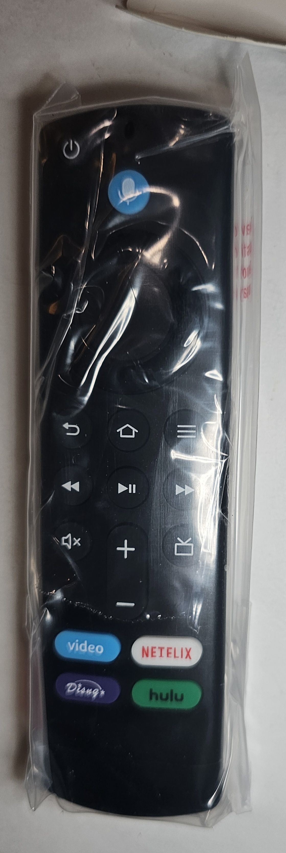 Universal Solar Wireless Voice Remote Replacement For Samsung TVs, Black, 2-Year