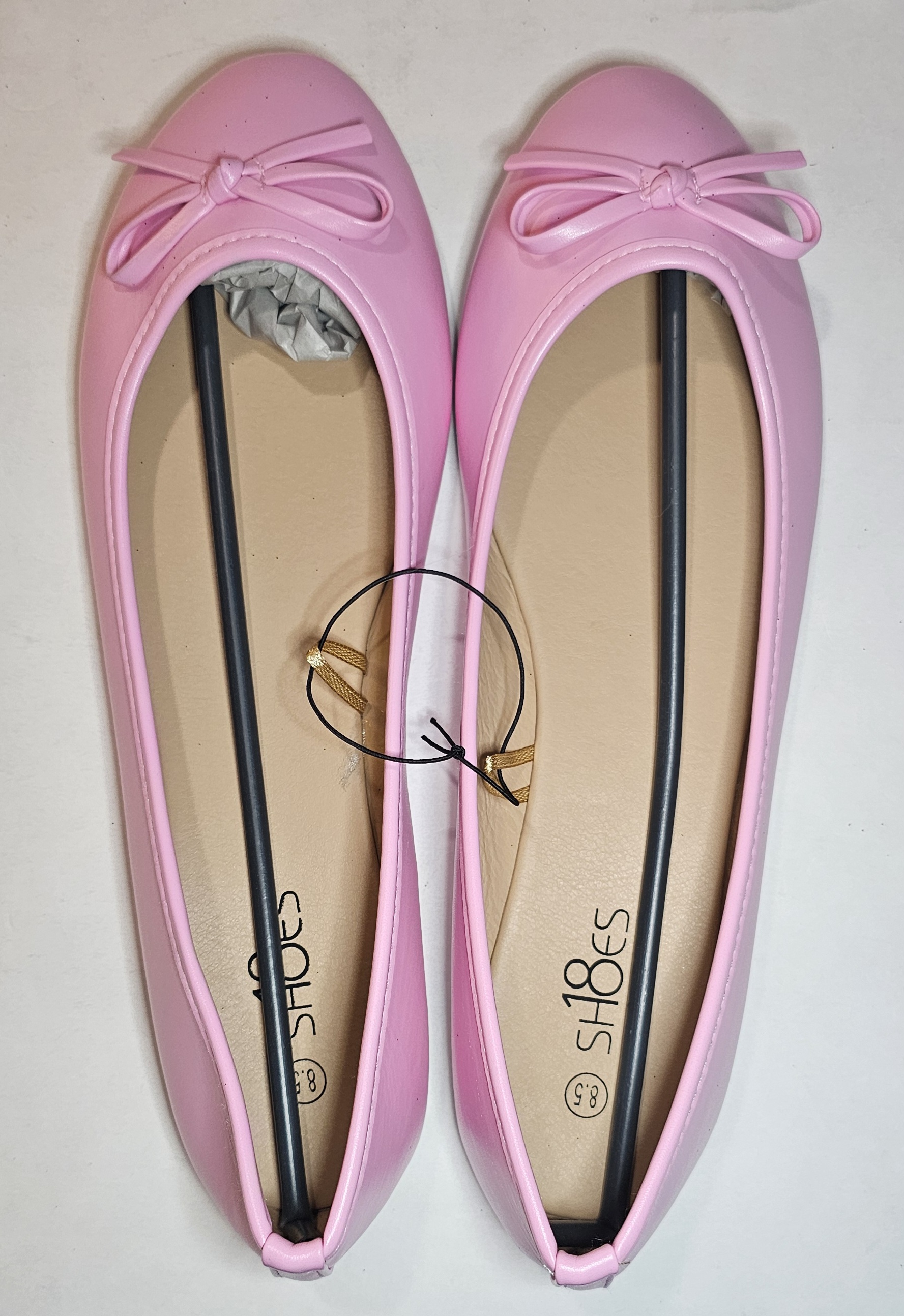 Size 8.5 Shoes8teen Womens Ballerina Ballet Flats Shoes 8500 Pink