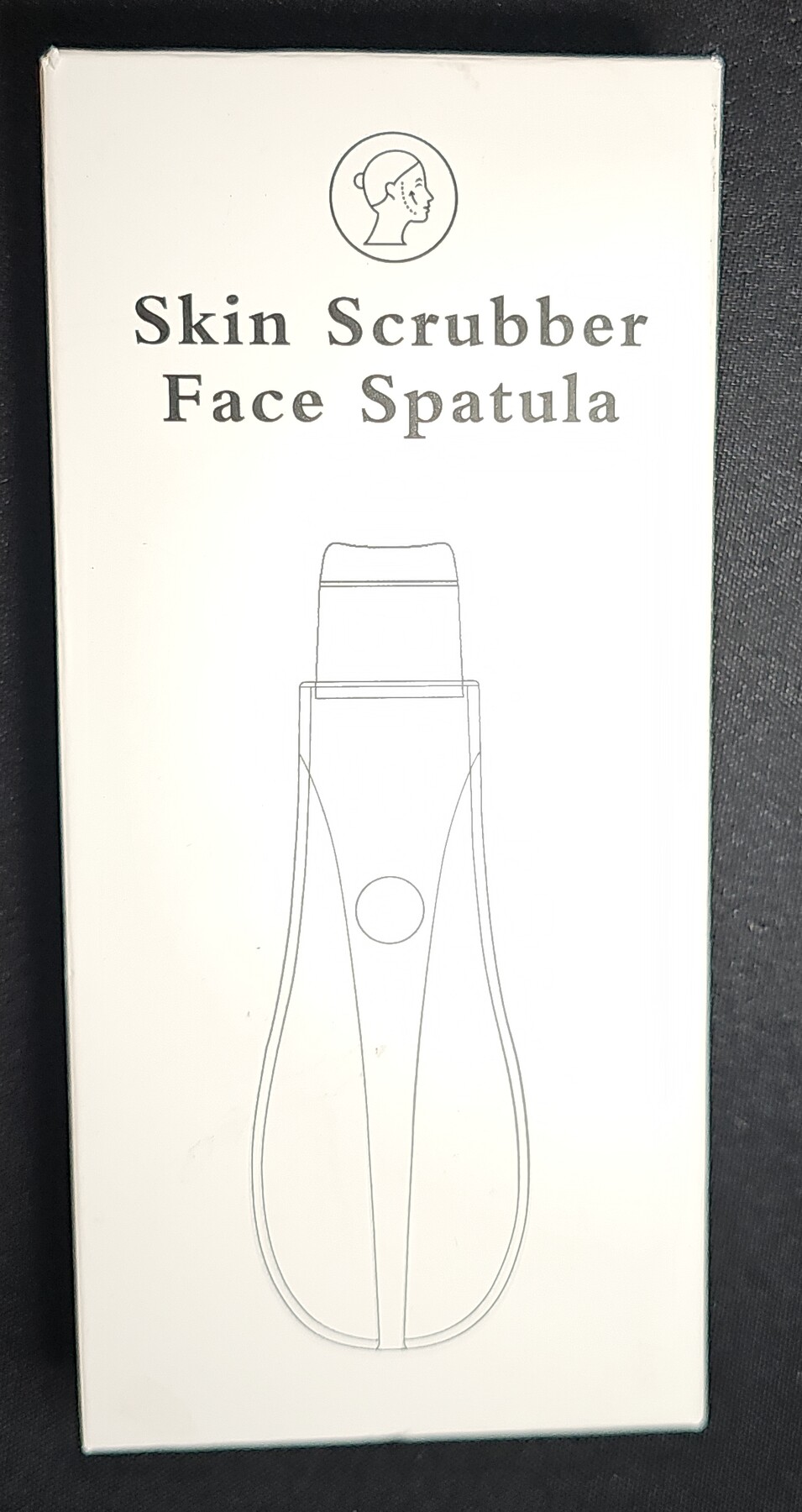 Face Spatula For Face Nose Skin Scrubber Manual -- New