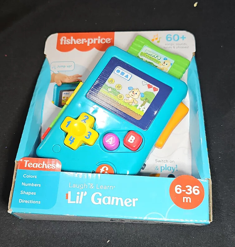Laugh And Learn Lil Gamer By Fisher Price 60 + Songs And Sounds 6-36 Months NEW