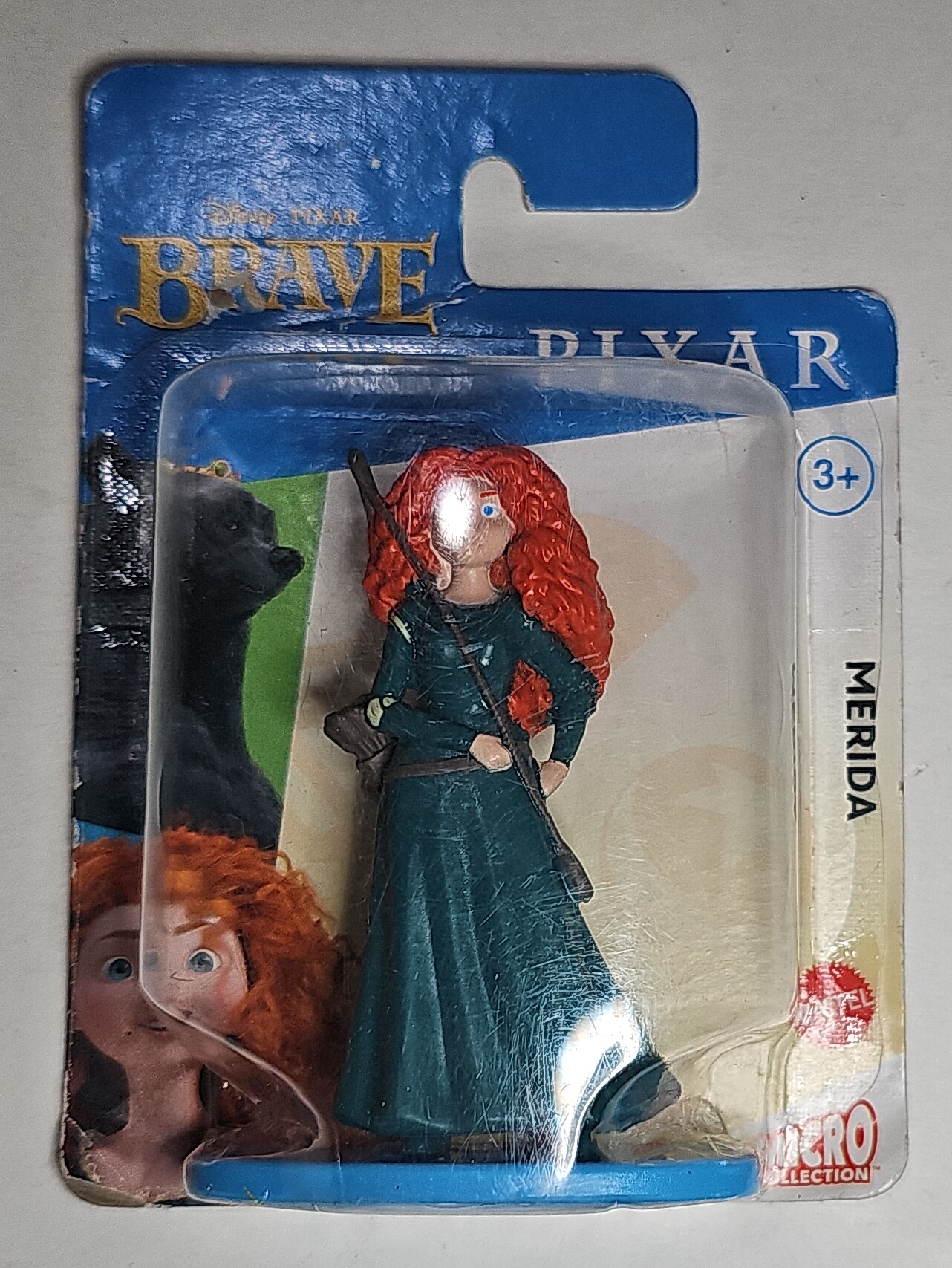 Brave Merida Disney Pixar Figurine Mattel Micro Collection 2.5" Tall Toy