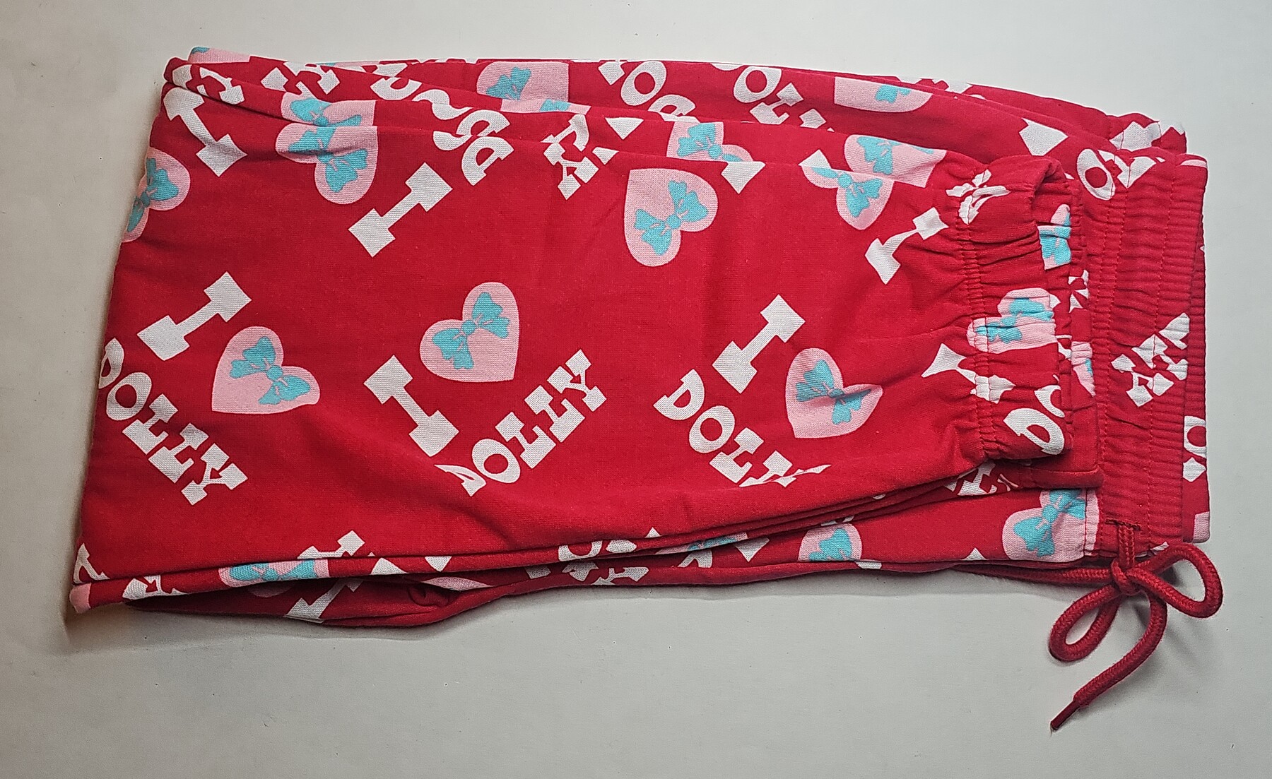 Love Dolly Parton Sweat Fleece Pants Dolly Country Size Large