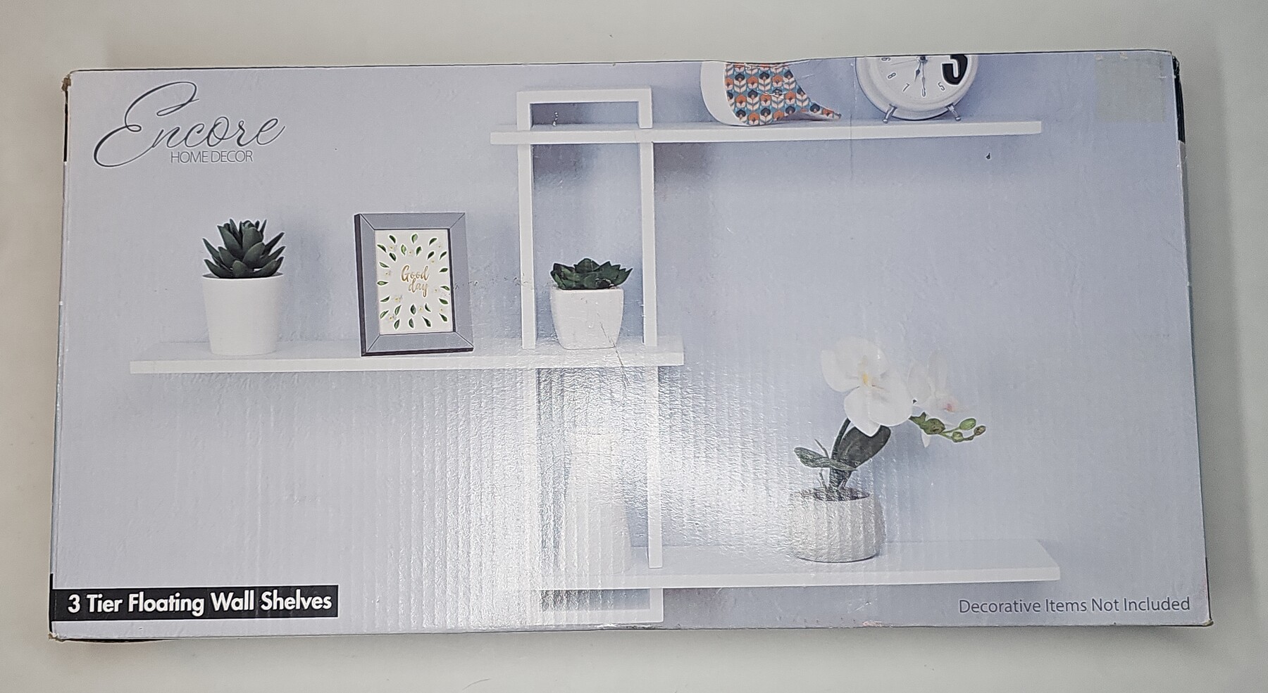 Floating Shelves For Wall,Wall Mounted Storage Display Shelves For Living White