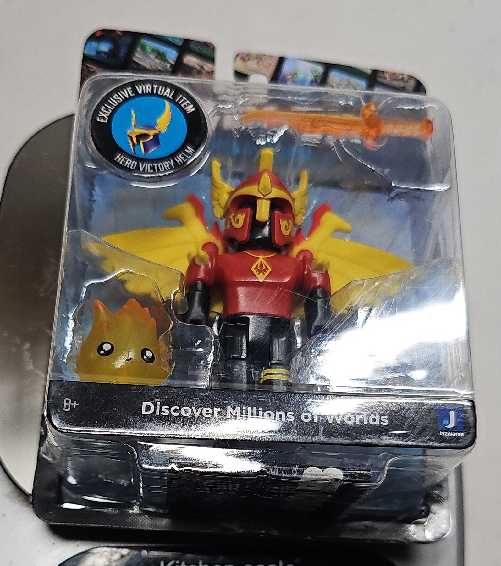 Roblox Discover Millions Of Worlds Jazwares Lava Legend & Exclusive Virtual Item