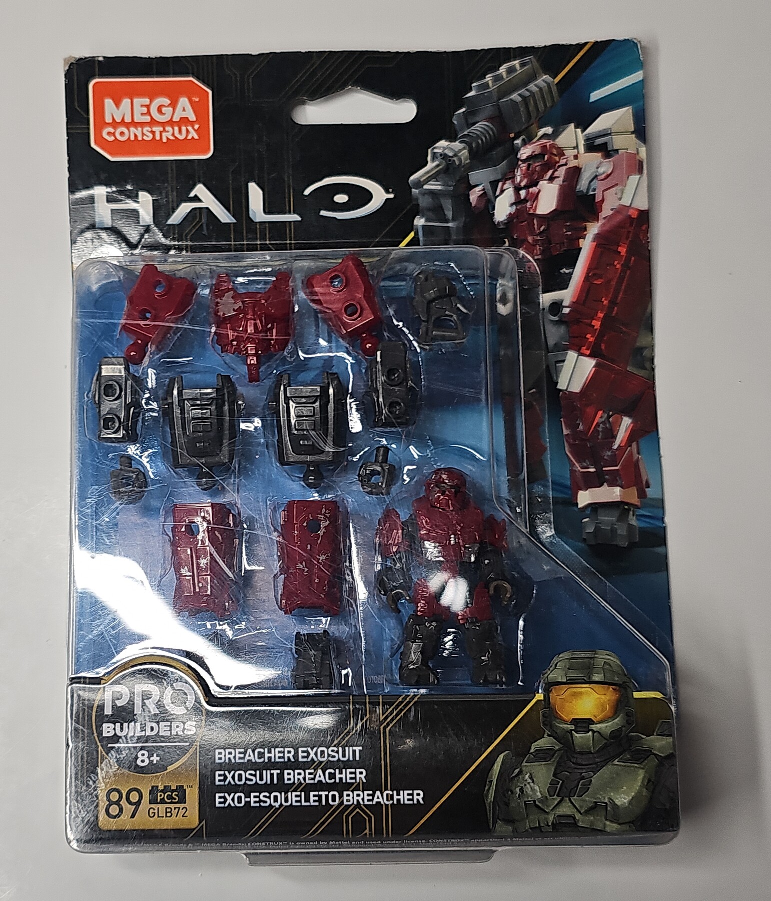 Mega Construx Halo Breacher Exosuit GLB72 Pro Builders 89pcs
