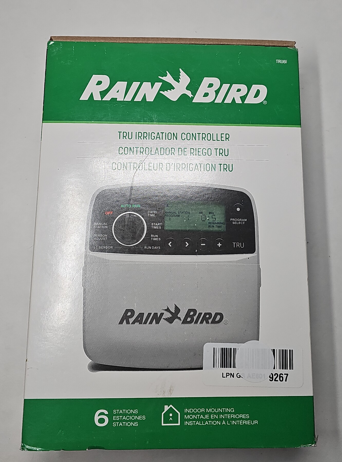 Rain Bird TRU4I 4 Station Indoor Irrigation Controller/Timer