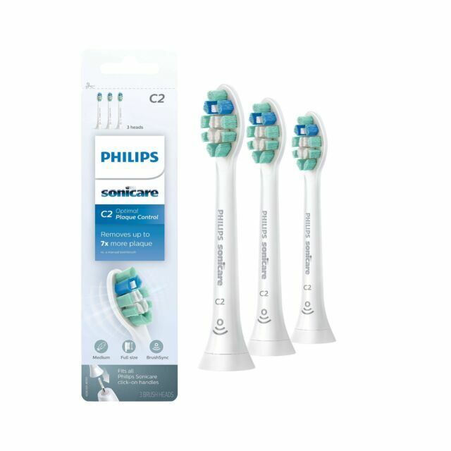 Philips Sonicare C2 Replacement Head - HX9023/65 (3 Pack)—SEALED